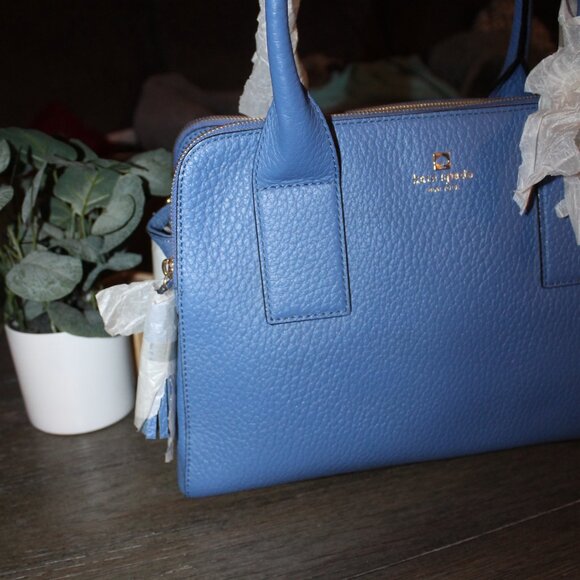 Kate Spade Southport Avenue Lydia BLUEBELLE NWT - Picture 6 of 9